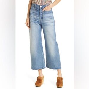 VERONICA BEARD Grant wide leg jeans